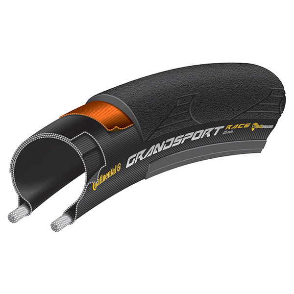 Continental Grand Sport Race 25-622 Black/Black sulankstoma padanga