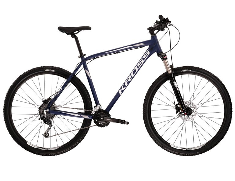 KROSS Hexagon 80 nbl-whi-gry m kalnų MTB dviratis 29