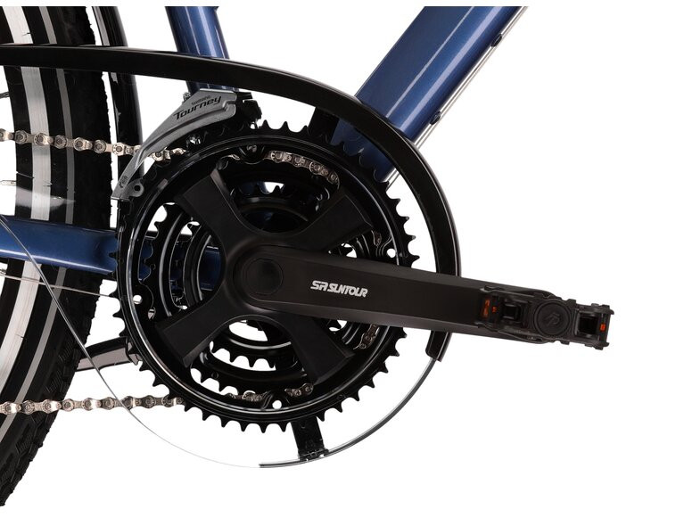 KROSS Trans 20 D blu-whi g moteriškas miesto dviratis 28