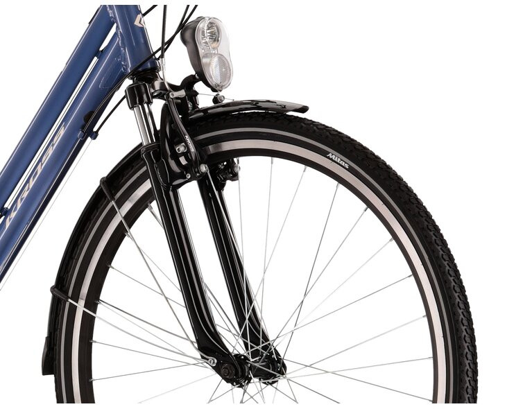 KROSS Trans 20 D blu-whi g moteriškas miesto dviratis 28