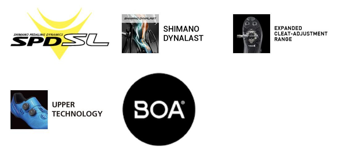 SHIMANO SH-RC502 / Blue / plento batai