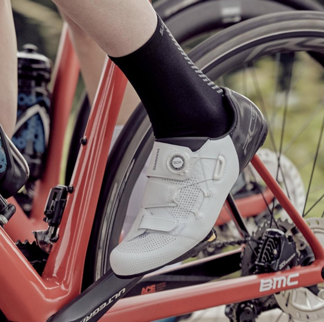 SHIMANO SH-RC502 / White / dviratininko plento batai