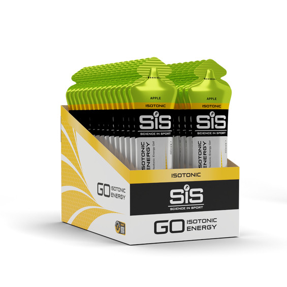 SiS GO Isotonic Energy Gel Apple 60 ml energinis gelis