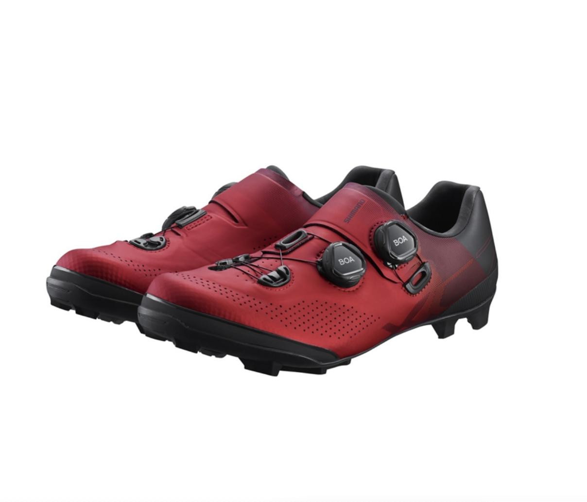 Shimano SH-XC702 MTB raudoni dviratininko batai