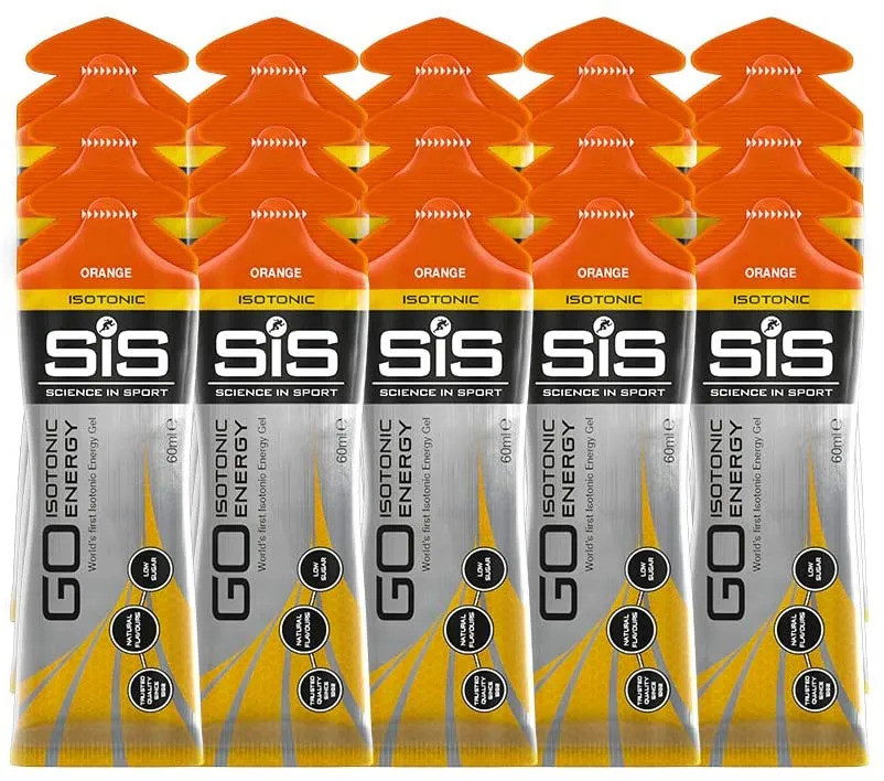 SiS GO Isotonic Energy Gel Orange 60 ml energinis gelis
