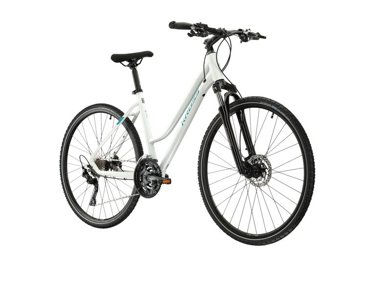 KROSS Evado 70 whi_tur g Moteriškas Hibridinis Dviratis 28