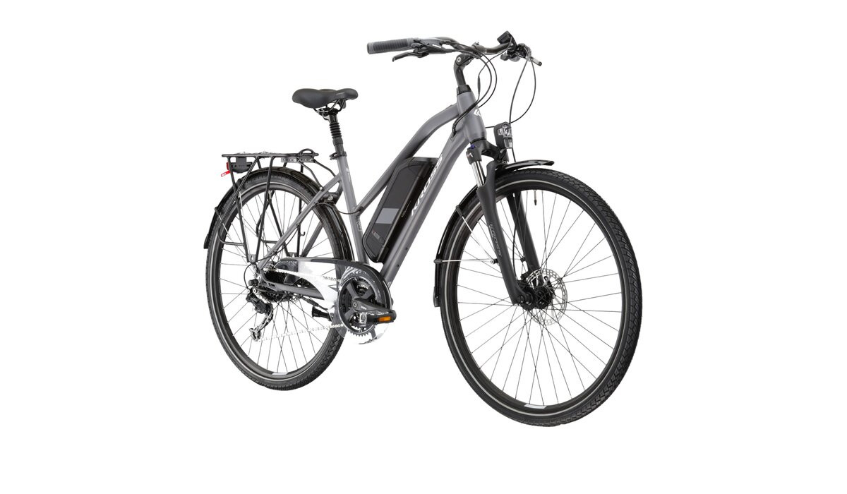 KROSS Trans Hybrid D 522 Wh pew-sil m elektrinis miesto dviratis 28