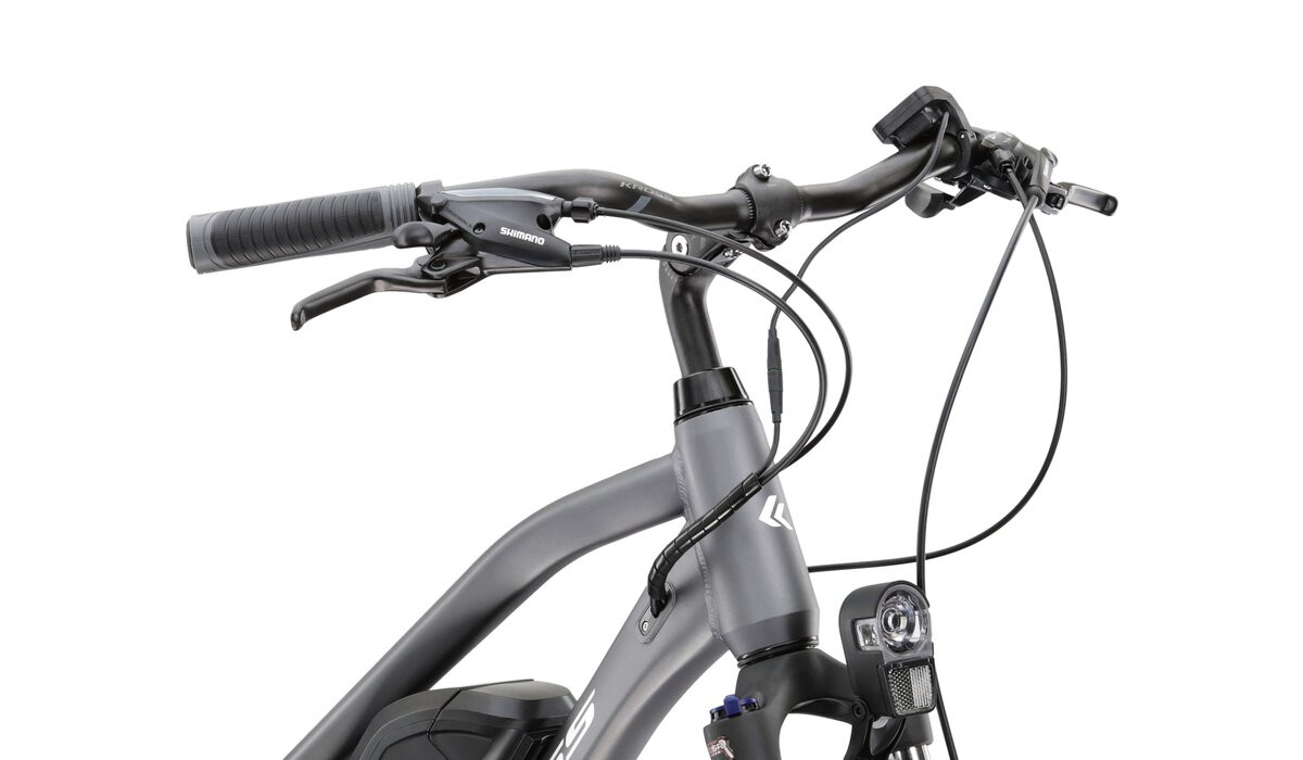 KROSS Trans Hybrid D 522 Wh pew-sil m elektrinis miesto dviratis 28