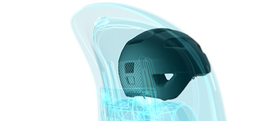 Lazer Pnut KinetiCore Sealife dviratininko šalmas