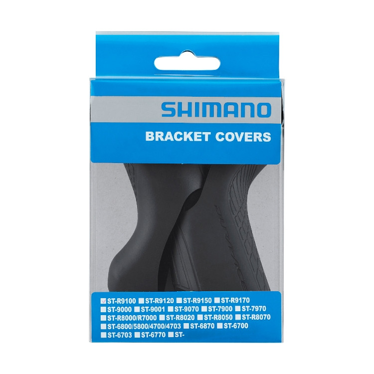 Shimano Dura-Ace ST-R9100 Bracket Cover pavarų perjungimo rankenėlių gumos