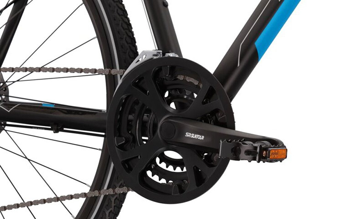 Dviratis KROSS Evado 40 bla-blu m 28