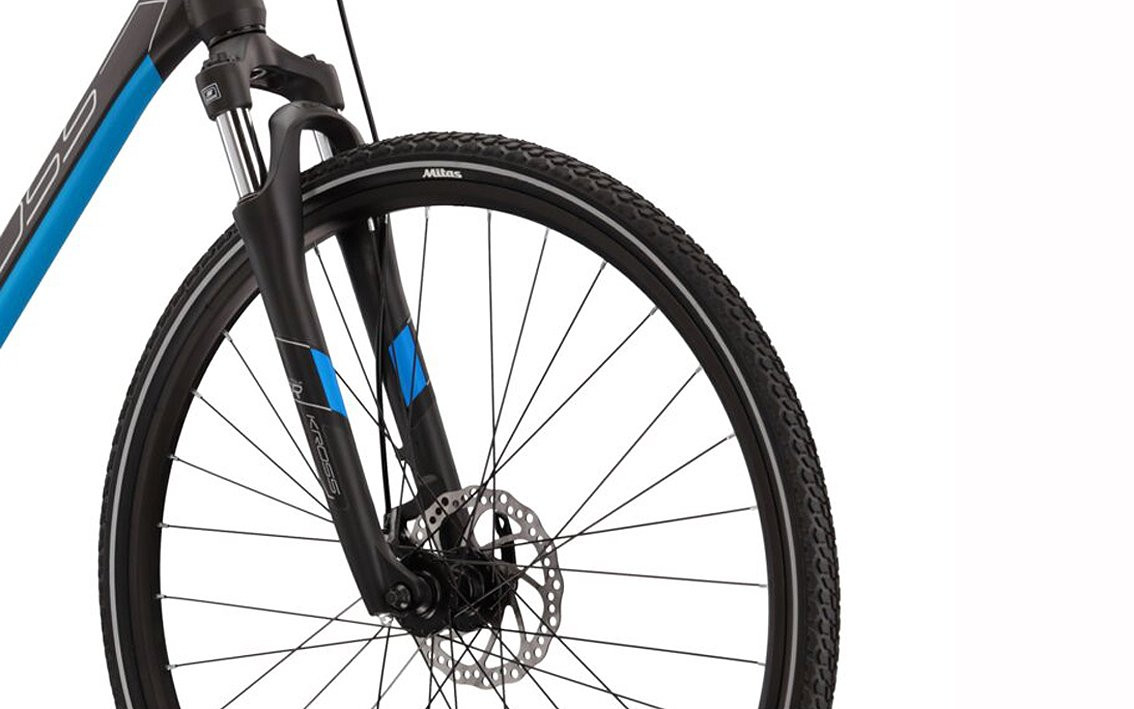 Dviratis KROSS Evado 40 bla-blu m 28