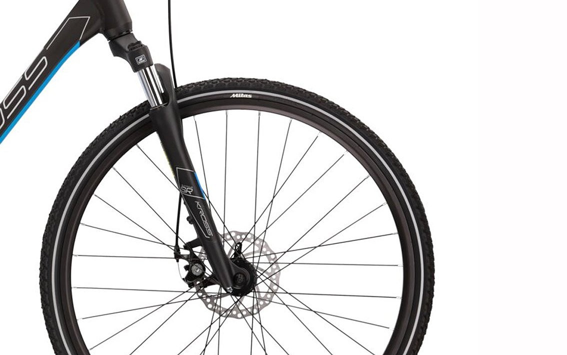 Dviratis KROSS Evado 40 bla-blu m 28