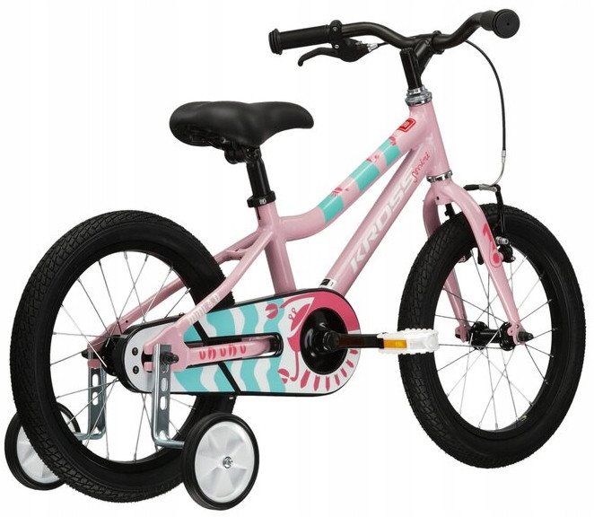KROSS Mini 40 D pin-cel-pin g mergaitiškas vaikiškas dviratis 16