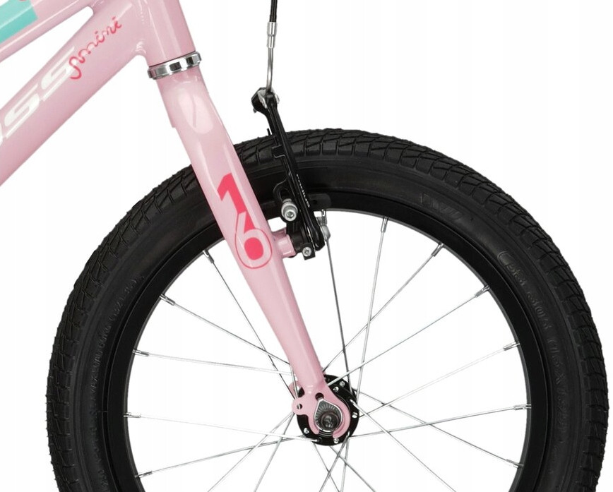 KROSS Mini 40 D pin-cel-pin g mergaitiškas vaikiškas dviratis 16