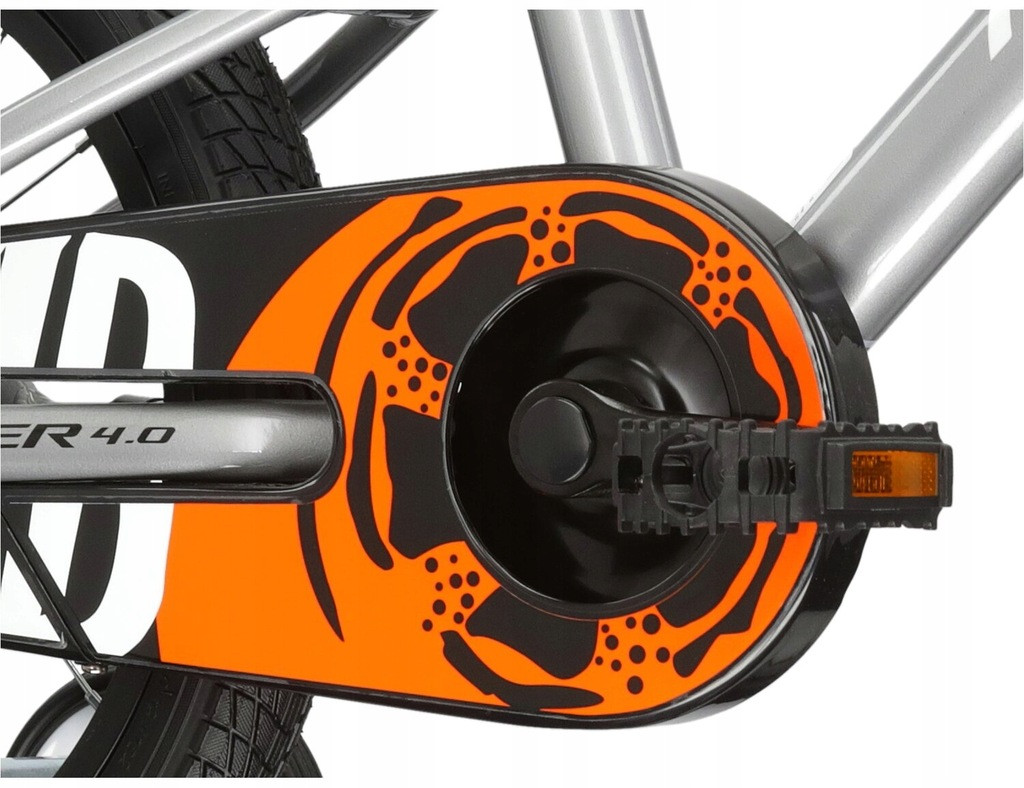 KROSS Racer 40 sil-whi-ora g vaikiškas dviratis 16