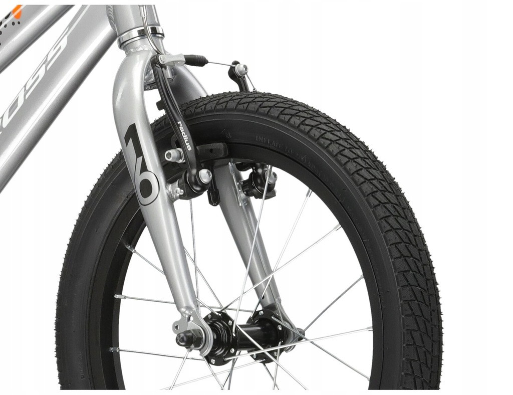 KROSS Racer 40 sil-whi-ora g vaikiškas dviratis 16