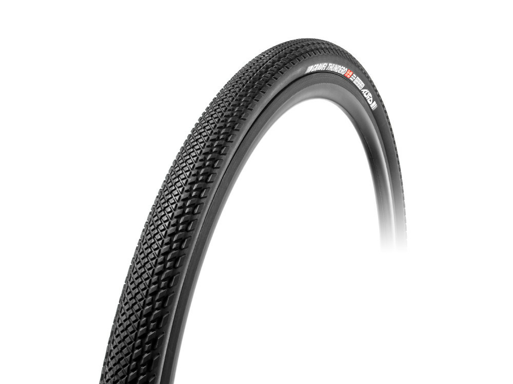 TUFO Gravel Thundero 36-622/700x36C Black/Black Tubeless Folding padanga