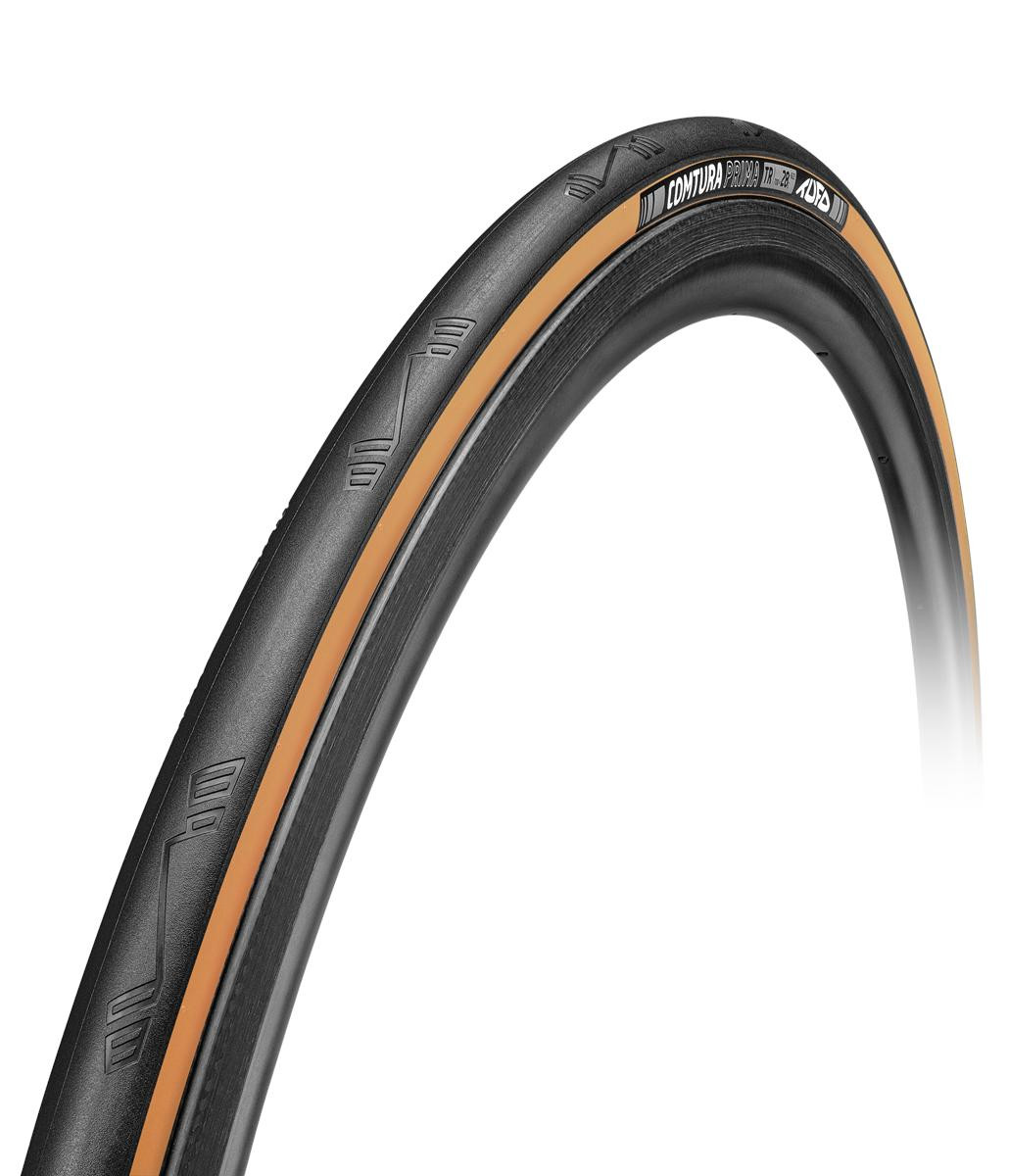 TUFO Comtura Prima 28-622/700x28C Black/Beige Tubeless Folding padanga