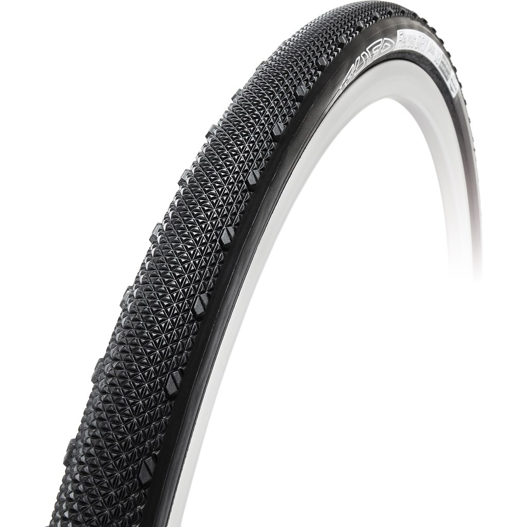 TUFO Flexus Dry Plus 28 32 mm Black/Black Tubular klijuojama padanga