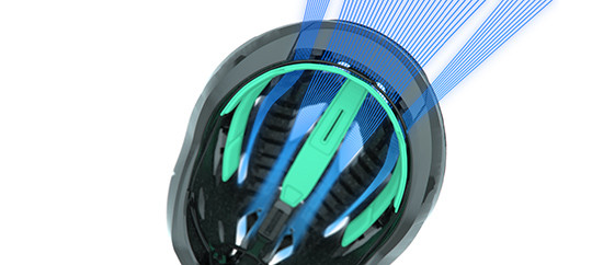 Lazer Strada KinetiCore White šalmas