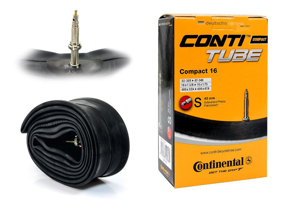 Continental Compact 16 32/47-305/349 Presta 42 dviračio kamera