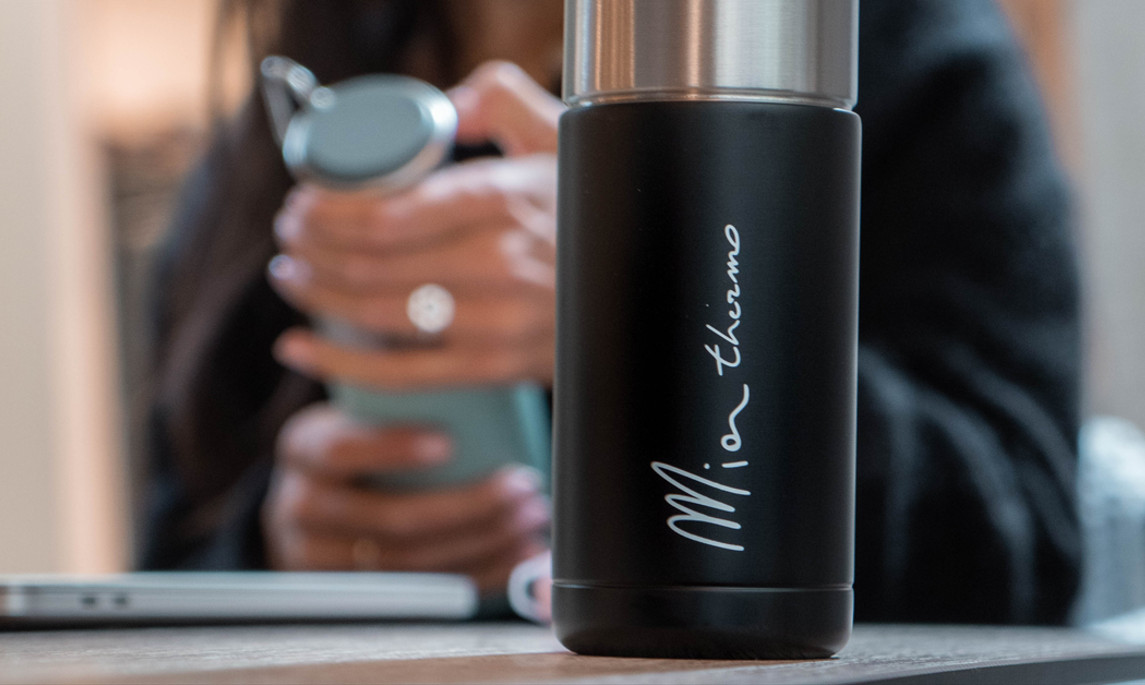 Elite Mia Thermo 550 ml Black  Silver termo gertuvė