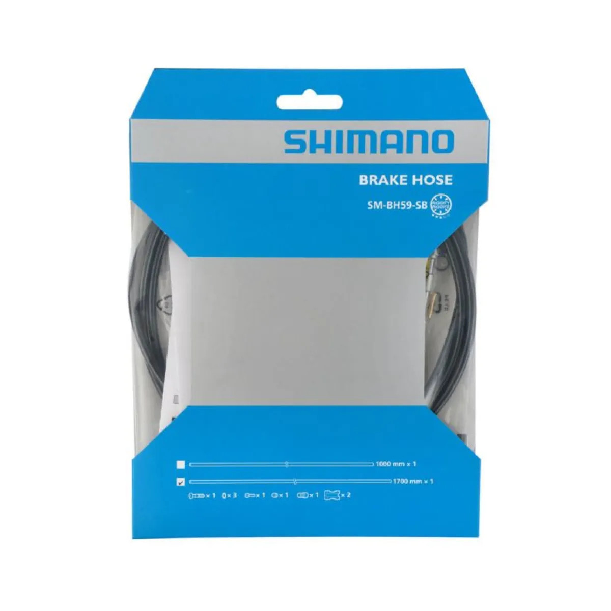 Shimano SM-BH59 170mm Juoda hidruaulinių stabdžių žarnelė