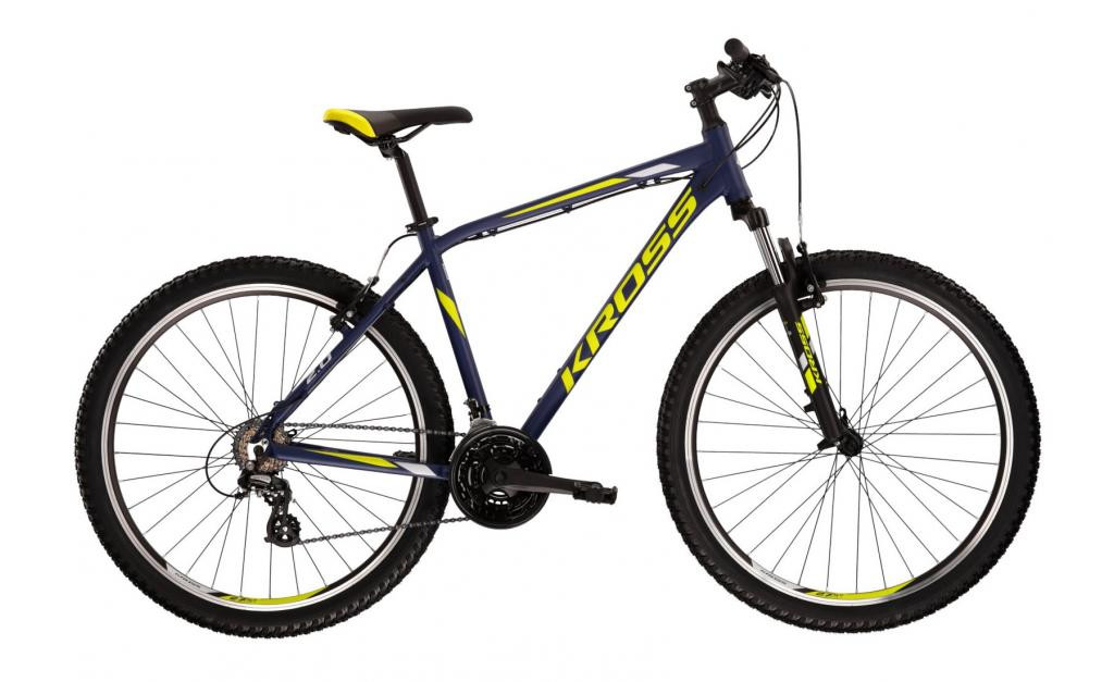 KROSS Hexagon 20 nbl-lim-gry m kalnų MTB dviratis 275