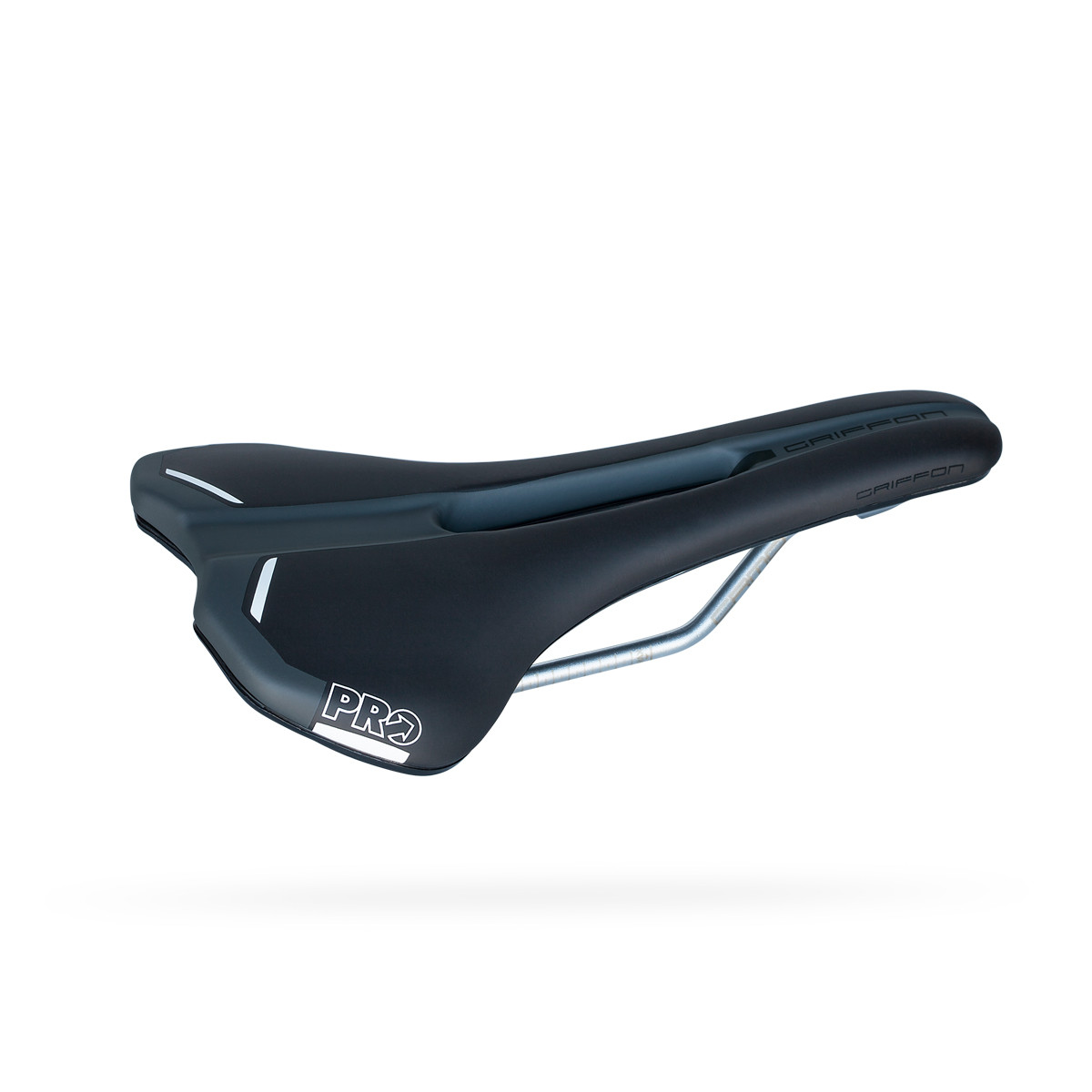 PRO Griffon crmo saddle 142mm balnelis juodas