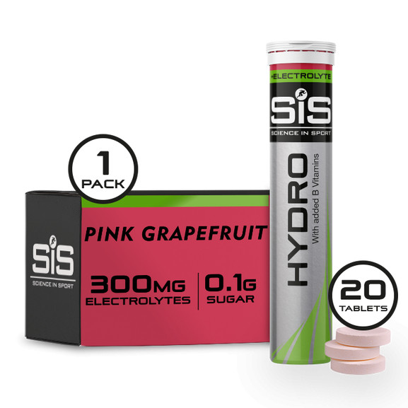 SiS GO Hydro tabletės Pink Grapefruit 20x45 g Hydro tabletės