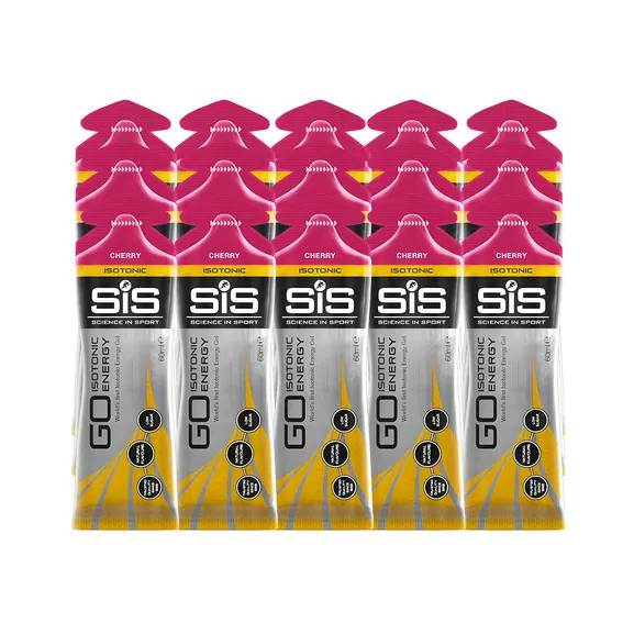 SiS GO izotoninis energinis gelis Cherry 60 ml energinis gelis