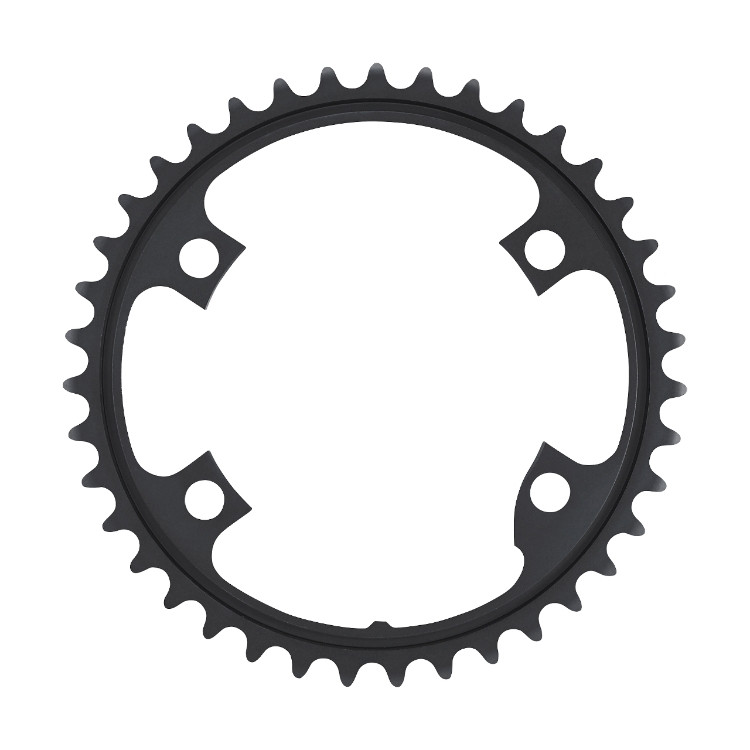 Shimano Ultegra R8000 Chainring / 39T-MW for 39-53T / 2x11-Speed / Black priekinis dantratis