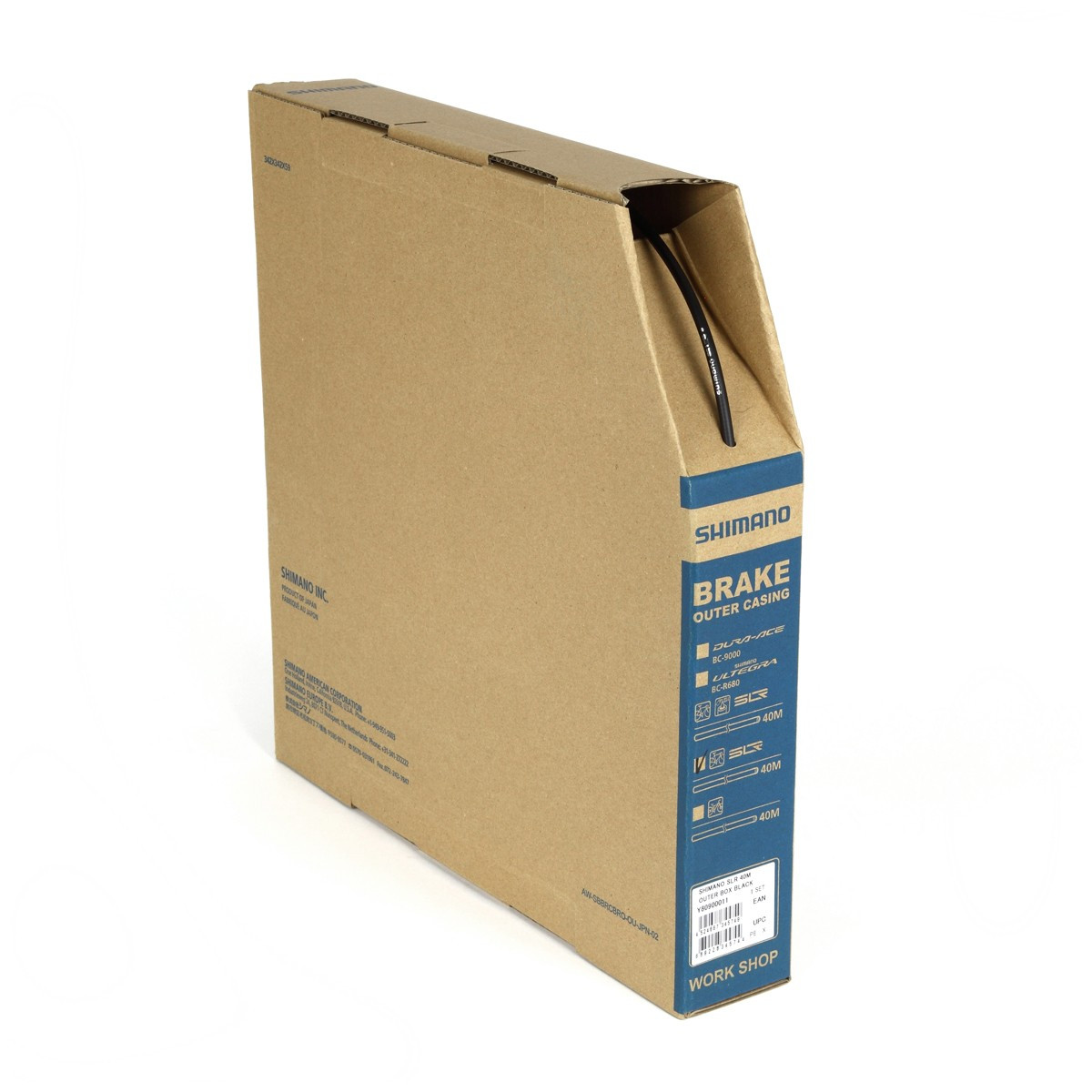 Shimano stabdžių troso šarvas SLR Black 1m