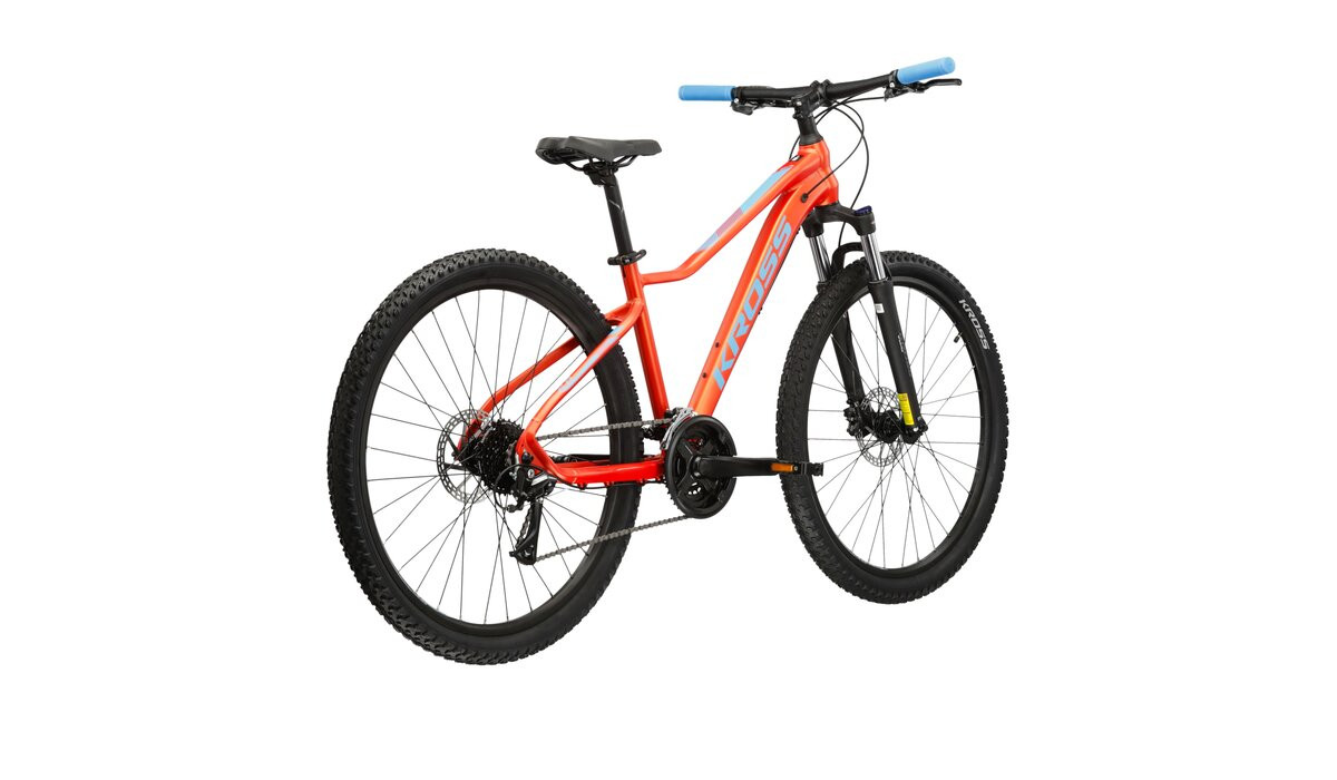 KROSS Lea 60 ora-blu m  Moteriškas kalnų MTB dviratis 275