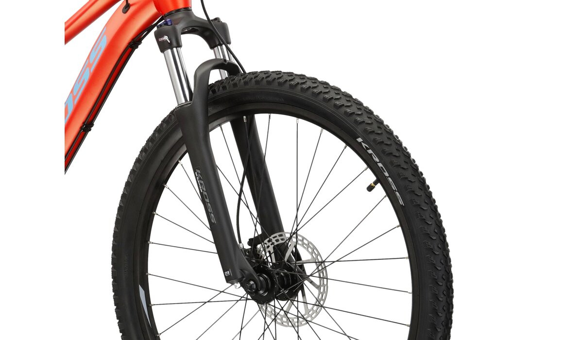 KROSS Lea 60 ora-blu m  Moteriškas kalnų MTB dviratis 275