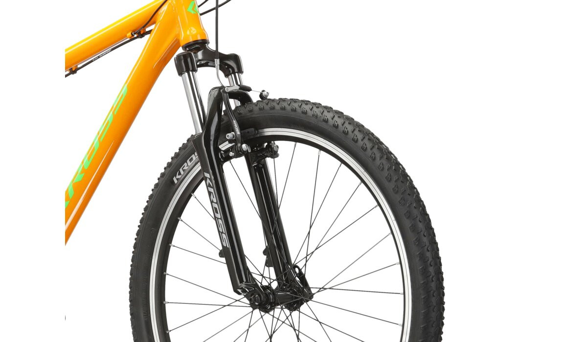 KROSS Hexagon 10 ora-gre g  kalnų MTB dviratis 26