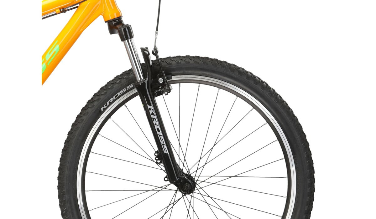 KROSS Hexagon 10 ora-gre g  kalnų MTB dviratis 26