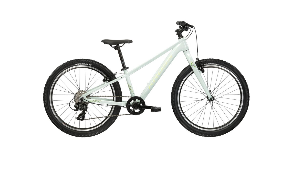 KROSS Lea JR 10 D min-gre g mergaitiškas vaikiškas dviratis 24