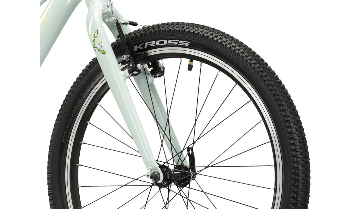 KROSS Lea JR 10 D min-gre g mergaitiškas vaikiškas dviratis 24
