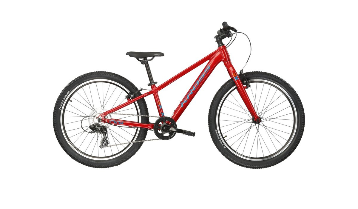 KROSS Level JR 10 red-tea g vaikiškas dviratis 24