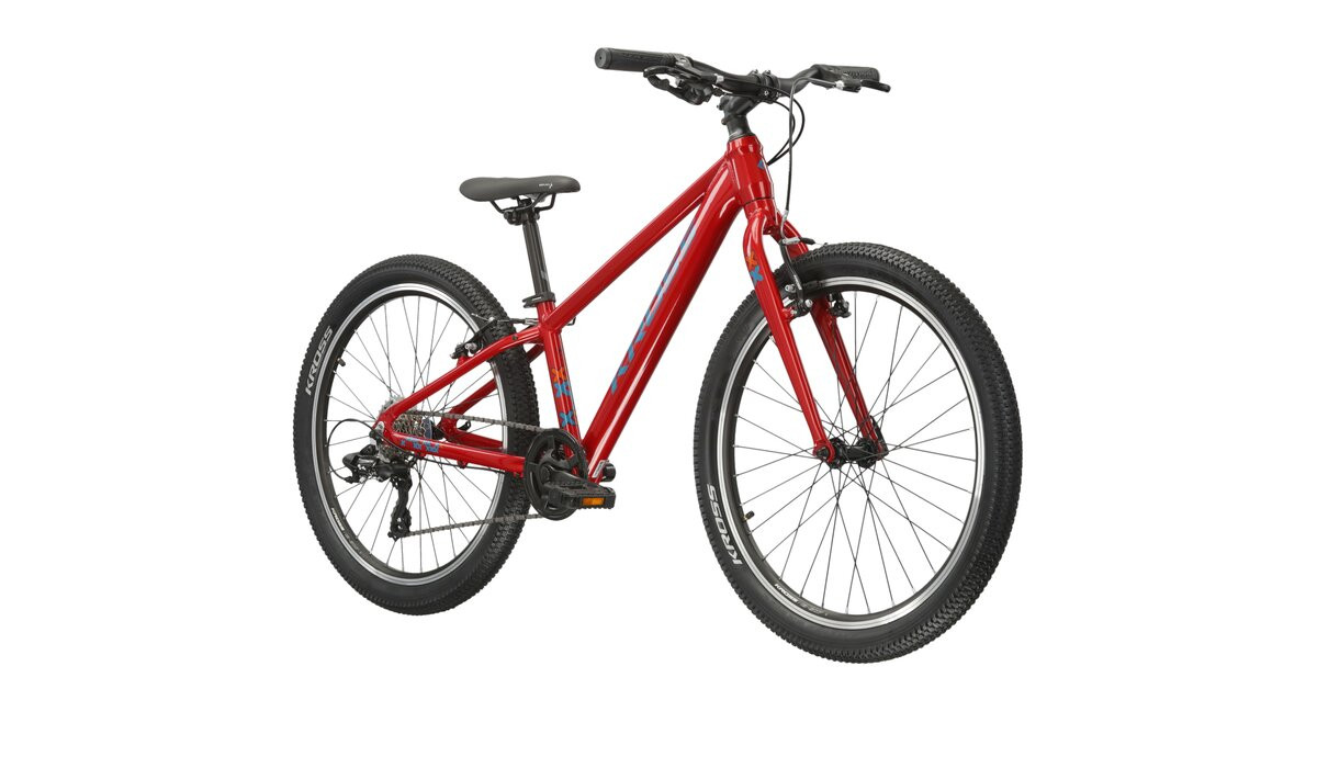 KROSS Level JR 10 red-tea g vaikiškas dviratis 24