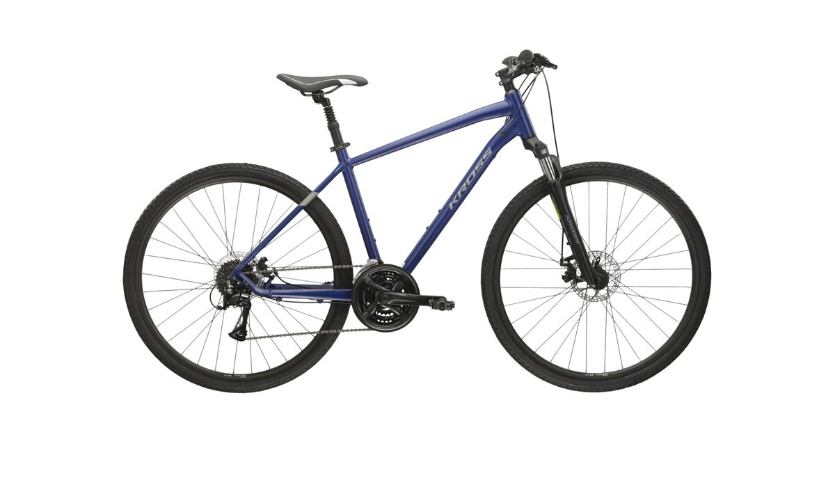 KROSS Evado 30 nbl-sil m hibridinis dviratis 28 N