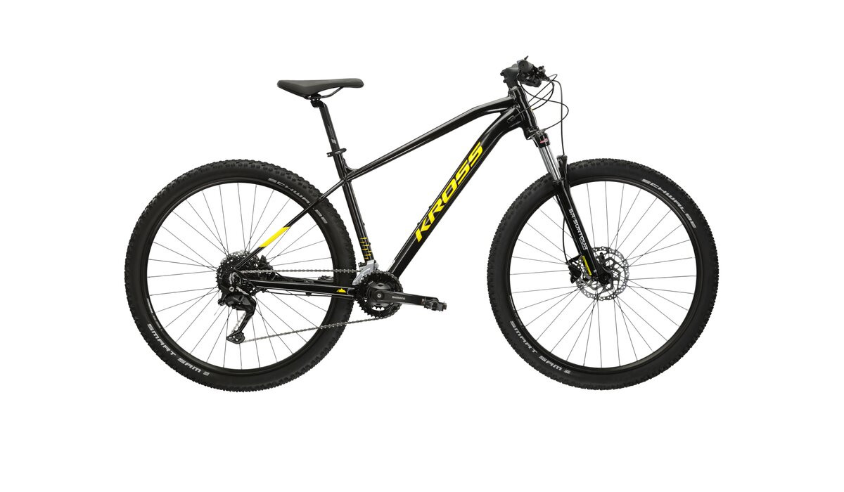 KROSS Level 20 bla-yel g kalnų MTB dviratis 29