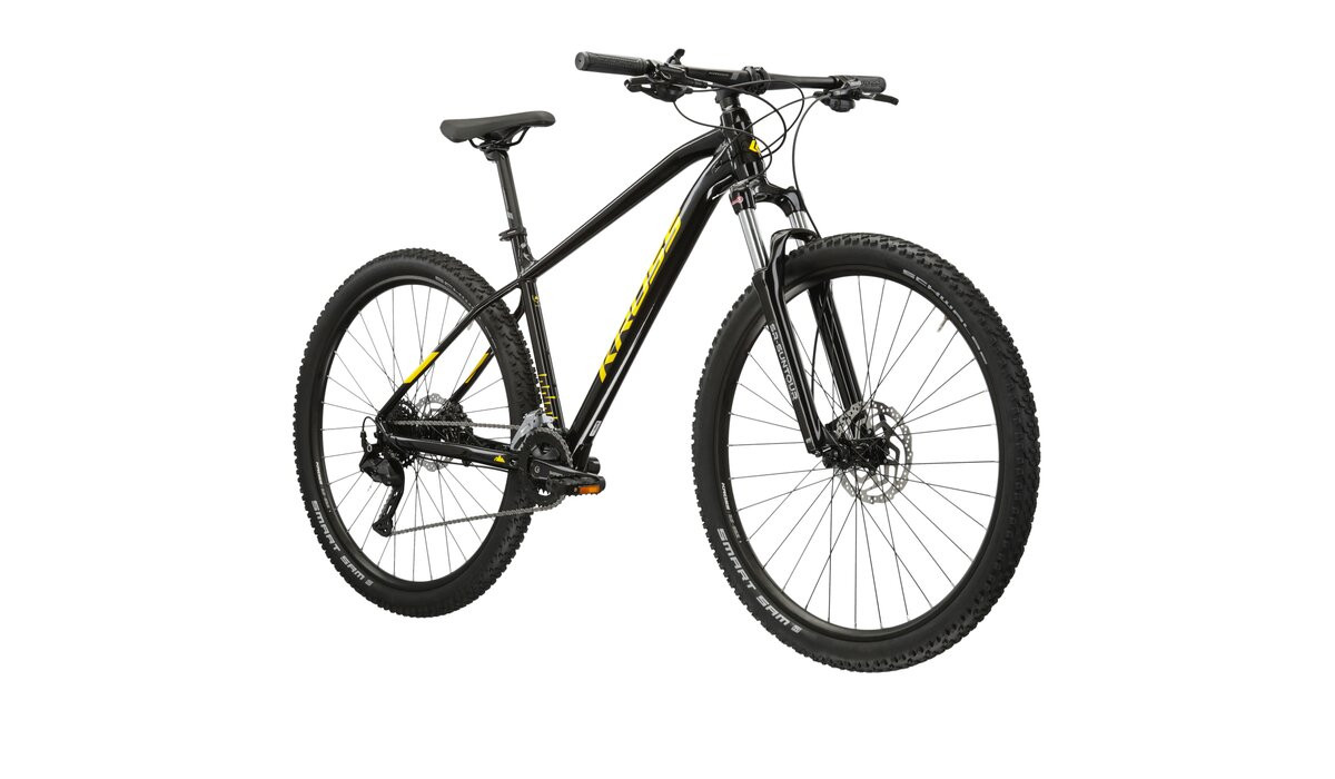 KROSS Level 20 bla-yel g kalnų MTB dviratis 29