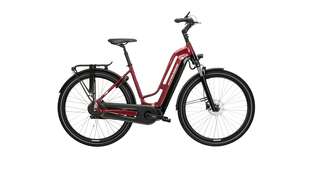 KROSS Sentio Hybrid 60 504 Wh che-bla elektrinis miesto dviratis 28