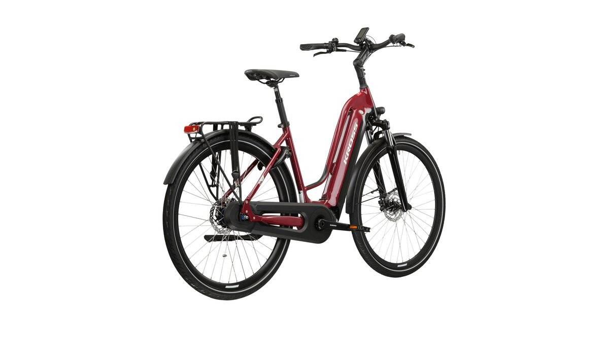 KROSS Sentio Hybrid 60 504 Wh che-bla elektrinis miesto dviratis 28