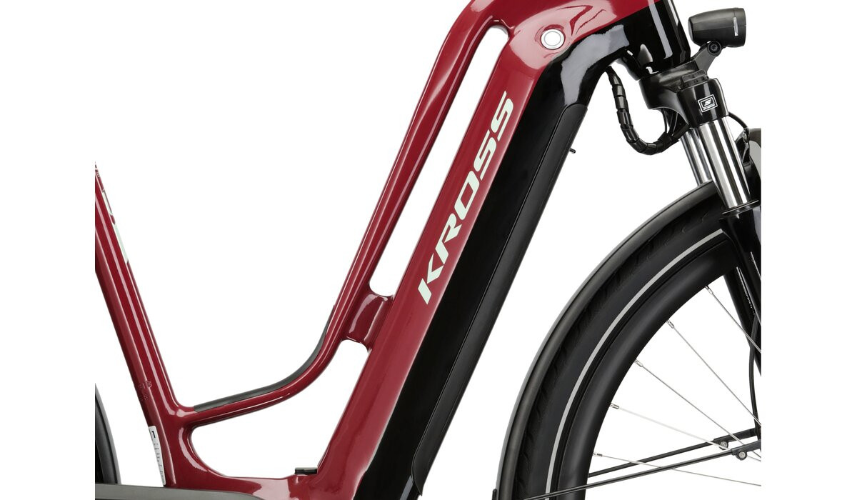 KROSS Sentio Hybrid 60 504 Wh che-bla elektrinis miesto dviratis 28