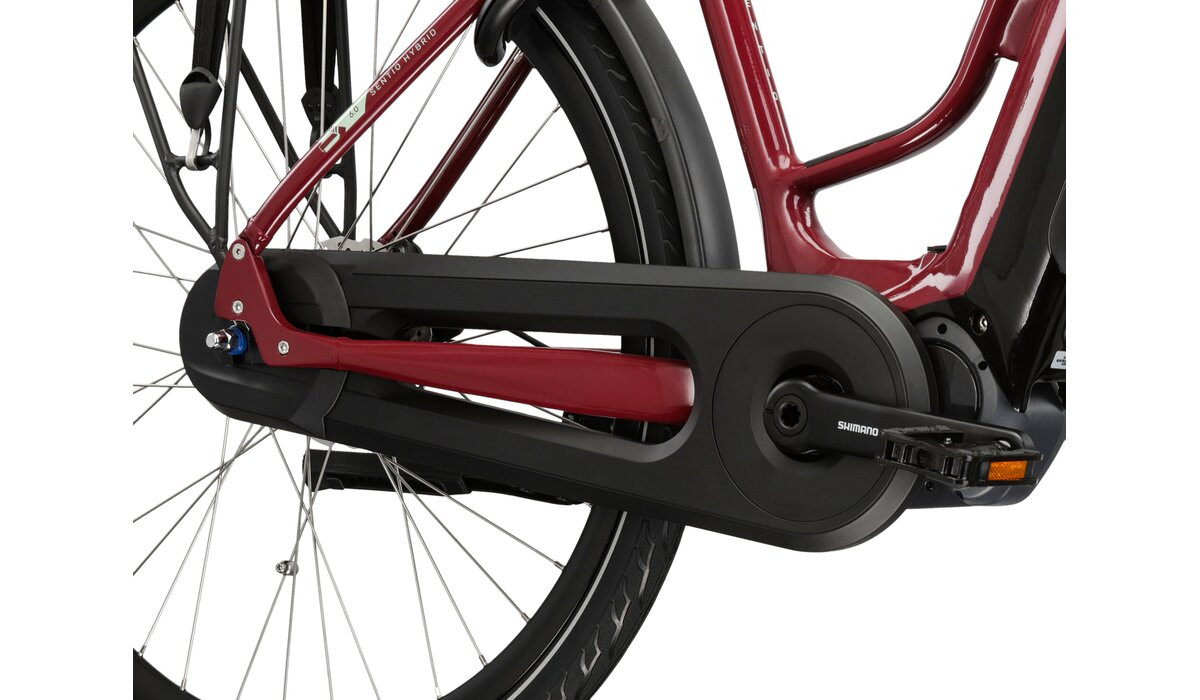 KROSS Sentio Hybrid 60 504 Wh che-bla elektrinis miesto dviratis 28