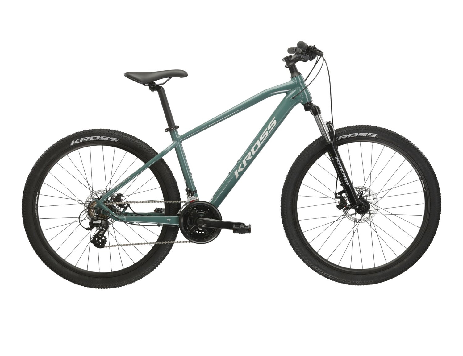 KROSS Hexagon 20 gre-sil g kalnų MTB dviratis 275